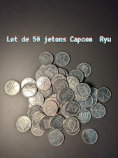 Lot De 50 Medal jetons Token Capcom pour Coin Pusher, borne Arcade Q25...