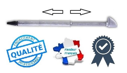 Stylet rétractable gris - rétractable,