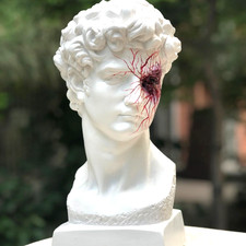 Sculpture d'art abstraite