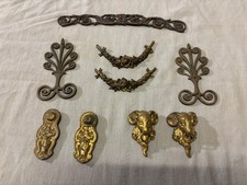 lot de bronze quincaillerie de meubles ancien