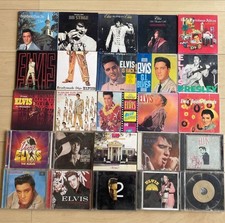 Elvis Presley 25 CD, vestes papier et étuis réguliers, occasion, bon état