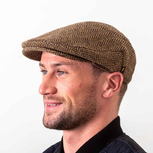 Chapeau plat tweed - plat,