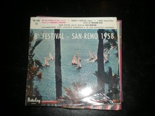 Festival san remo 1958 - e, ep