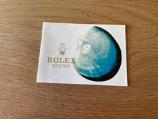 Livret Votre Rolex Oyster