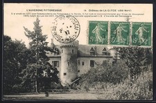 CPA La Garde, Château de la Garde côté Nord dans l´Auvergne pittoresque 1917 