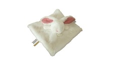 Doudou lapin plat - Rose