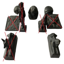 Lot / unité  - Statuettes Tablettes Dieux  Déesse Egyptiennes - Egypte Antique