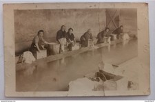 Saint Mesmin? (Aube) - Lavandières, Laveuses au Lavoir - Carte Photo - Attention