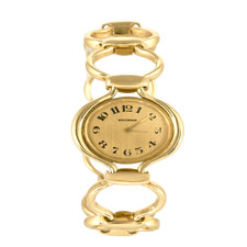 BOUCHERON - Montre bracelet en or jaune