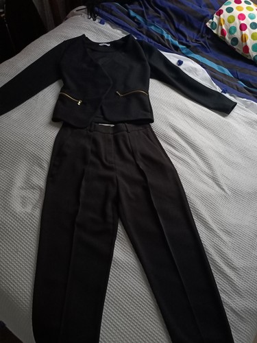 Tailleur noir veste - , et