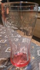 1 verre / GLASS COCA-COLA FOND