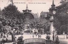 74 EVIAN LES BAINS TERRASSE DE LA SOURCE CACHAT