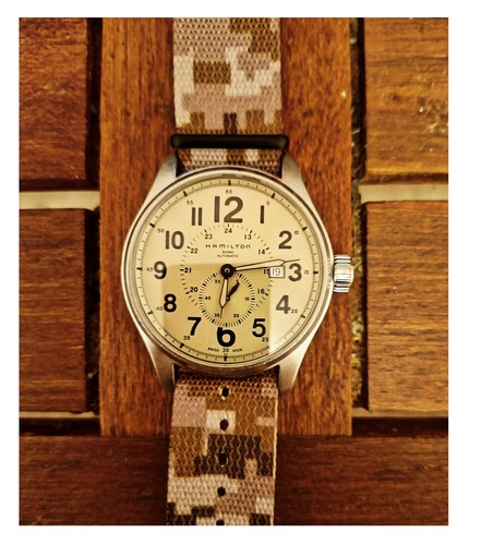 Montre hamilton khaki - khaki, field