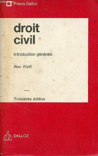 Droit civil introduction