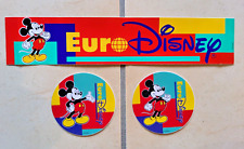 STICKERS AUTOCOLLANTS EURODISNEY PARIS DISNEY RMC ESSO DISNEYLAND MICKEY 1992