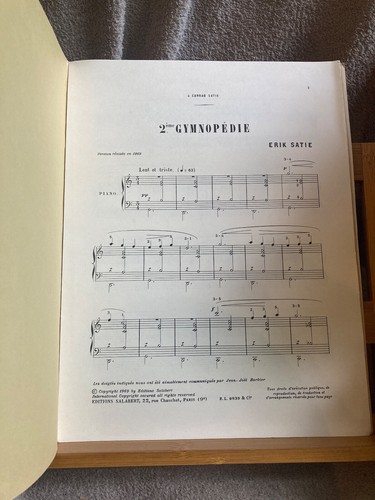 Erik satie deuxième - erik,