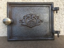 Ancienne petite porte de cuisinière en fonte / A détourner/ Quincaillerie / Déco