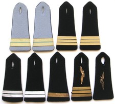 LOT 9 ANCIENNES EPAULETTES LIEUTENANT CAPITAINE et 1 RCP CHASSEURS PARACHUTISTES