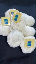 VINTAGE Phil Bouclette blanc phildar 8 pelotes neuves