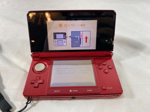 Console nintendo 3ds - console, rouge