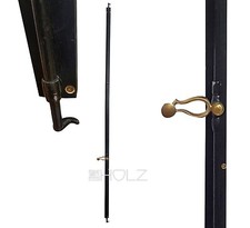 Espagnolette Antique Fenêtre Flügelstange Fermeture Tournante Vieux 231 CM