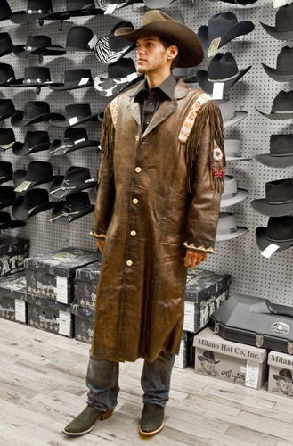 Hommes cuir vachette longue - de,