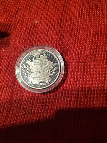 Pièce 100 francs argent - argent, 1994