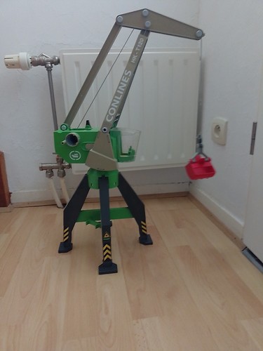 Grue portuaire playmobil - grue,