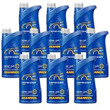 10x1 Litre Mannol Defender 10W-40 huile moteur Api Sn Acea A3/B4 MB 229.3 229.1