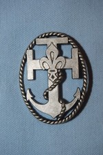 H14 insigne promesse scoute scouts scoutisme Marin Scout Unitaire de France SUF