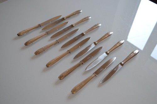 Art deco silver metal - 12,