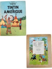 BD "TINTIN EN AMERIQUE" Herge