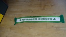 NO MAILLOT FOOTBALL GLASGOW CELTIC ECHARPE SCARF SCOTLAND ANNEES 70