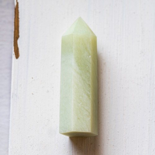 Pointe jade vert obélisque - pointe,