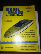 Model Maker and Model Boats (Hobby Magazine) APRIL1965, Volume 15 NUMBER 172		