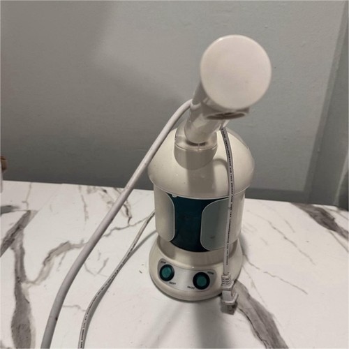 White adjustable hair - hair, steamer