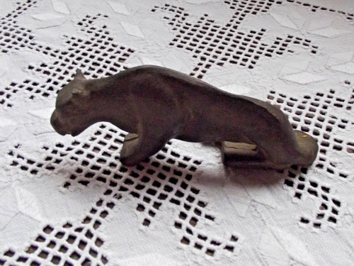Petite sculpture puma en - ,