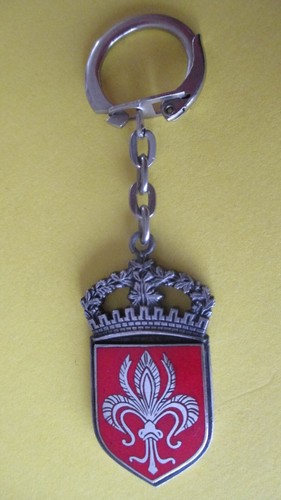 Porte clé émaillé années