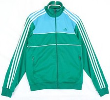 Veste Adidas Green 3 bandes à