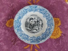 Assiette Parlante Porcelaine