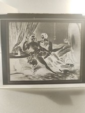 Photo plaque de verre négatif