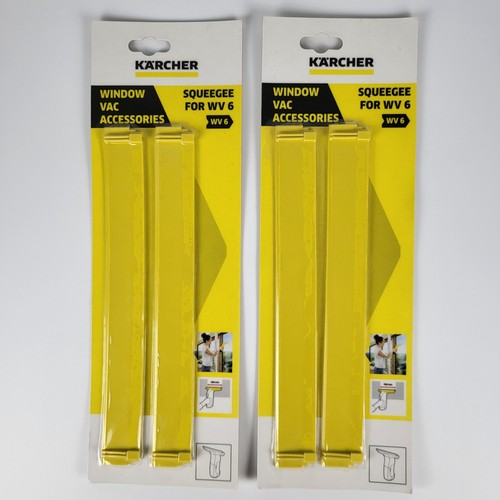 Karcher 4 x raclettes - 6,