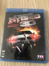 FILM HYBRID 3D BLU-RAY 3D + BLURAY 2D + DVD HORREUR ÉPOUVANTE FRANÇAIS RARE