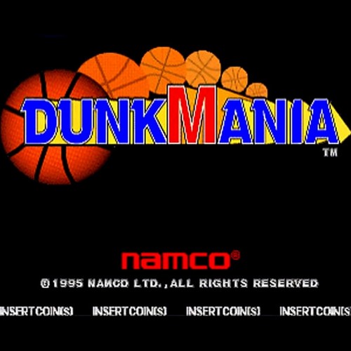Dunk mania pcb board - dunk, namco