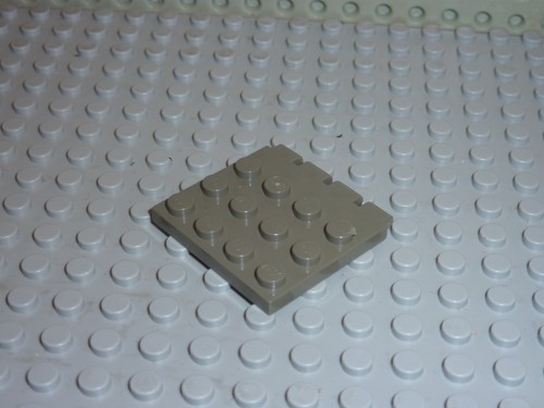 Lego olddkgray hinge - lego, plate