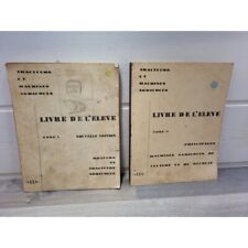 Tracteurs et Machines Agricoles - 1960 - 2 Manuels Livre de l Eleve