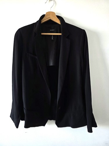 Isabel marant black crepe - marant,