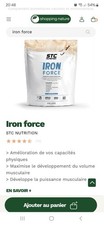 IRON Force protéine whey STC