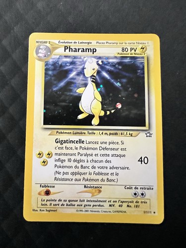 Carte pokémon pharamp 111 - pokémon, 1/111