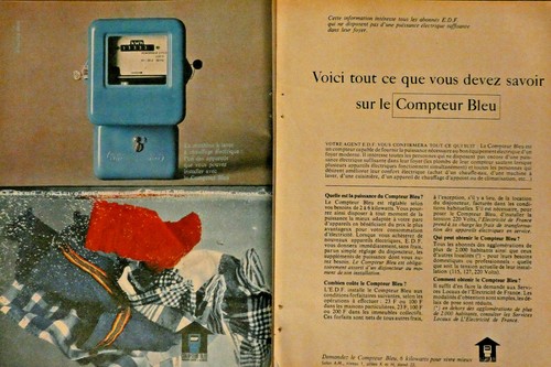 Publicité presse 1964 - de, edf